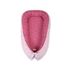 Baby Swaddle Wrap Blanket - wine red stars - wine red stars