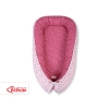 Baby Swaddle Wrap Blanket - wine red stars - wine red stars