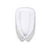 Babynest- Gray with white dots/white