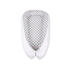 Babynest- Gray with white dots/white