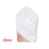 Babynest- Hanging Hearts orange stripes