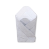 Babynest- Hanging Hearts white polka dots on Gray