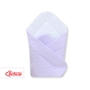 Babynest- Hanging Hearts white polka dots on lilac