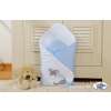 Babynest Newborn Blanket - Donkey Luca blue