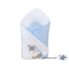 Babynest Newborn Blanket - Donkey Luca blue