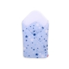Babynest Newborn Wrap Blanket with stiffening - blue stars