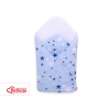 Babynest Newborn Wrap Blanket with stiffening - blue stars