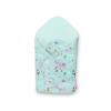 Babynest Newborn Wrap Blanket with stiffening - moons mint