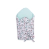 Babynest Newborn Wrap Blanket with stiffening with bow - rocking horses