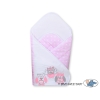 Babynest with stiffenig- Owls pink