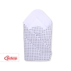 Babynest with stiffenig- White with black dots