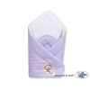 Babynest with stiffening- Good night lilac
