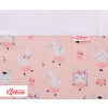 Ball-pit Dry Pool minky without balls - ballerinas pink