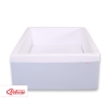 Ball-pit Dry Pool minky without balls - blue