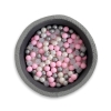 Ball-pit minky with balls 200pcs- dark gray