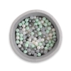Ball-pit minky with balls 200pcs- gray