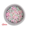 Ball-pit minky with balls 200pcs- gray