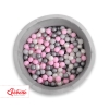 Ball-pit minky with balls 200pcs - gray