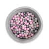 Ball-pit minky with balls 200pcs - gray