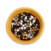 Ball-pit minky with balls 200pcs - honig gelb
