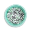 Ball-pit minky with balls 200pcs- mint