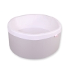 Ball-pit minky without balls - gray