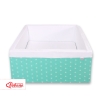 Ball-pit minky without balls - mint stars