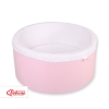 Ball-pit minky without balls - pink