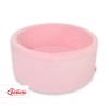 Ball-pit minky without balls - pink