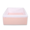 Ball-pit minky without balls - powder pink