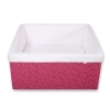 Ball-pit minky without balls - wine red stars