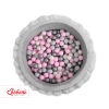 Ball-pit with frills with balls 200pcs - gray