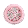 Ball-pit with frills with balls 200pcs - pink