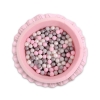 Ball-pit with frills with balls 200pcs - pink