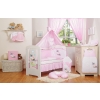 Bedding set 11-pcs with canopy- Donkey Luca pink