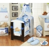 Bedding set 11-pcs with canopy (L60)- Teddy Bear Barnaba blau