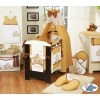 Bedding set 11-pcs with canopy (L70)- Teddy Bear Barnaba brown