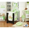 Bedding set 11-pcs with canopy (S70)- Teddy Bear Barnaba green