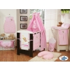 Bedding set 11-pcs with canopy(L60)- Good night pink