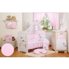 Bedding set 11-pcs with mosquito-net- Donkey Luca pink