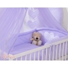 Bedding set 11-pcs with mosquito-net- Hanging Hearts lilac