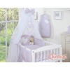 Bedding set 11-pcs with mosquito-net- Hanging Hearts little pink flowers