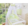 Bedding set 11pcs with Mosquito-net- Little Prince/Princess green