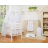Bedding set 11pcs with mosquito-net- Little Prince/Princess white