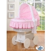 Bedding set 2-pcs for Moses Basket/Wicker crib no 58962-800 or 78962-800