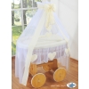 Bedding set 2-pcs for Moses Basket/Wicker crib no. 72107-142 or 2107-142
