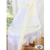Bedding set 2-pcs for Moses Basket/Wicker crib no. 72107-142 or 2107-142