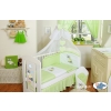 Bedding set 5-pcs bumper cases mosquito-net- Donkey Luca green