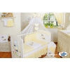 Bedding set 5-pcs bumper cases mosquito-net- Donkey Luca yellow