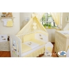 Bedding set 7-pcs with canopy- Donkey Luca yellow